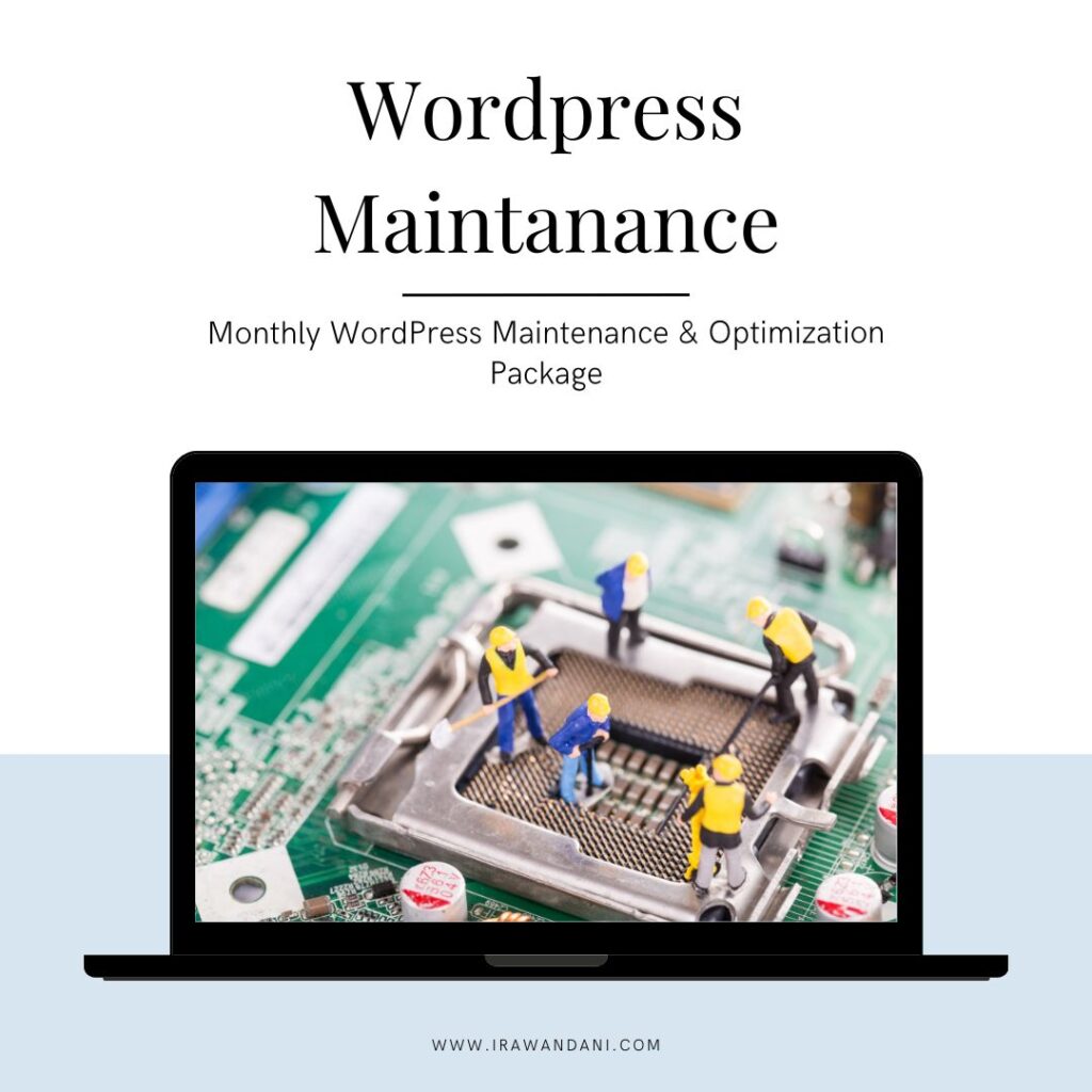 Wordpress Maintanance - irawandani.com